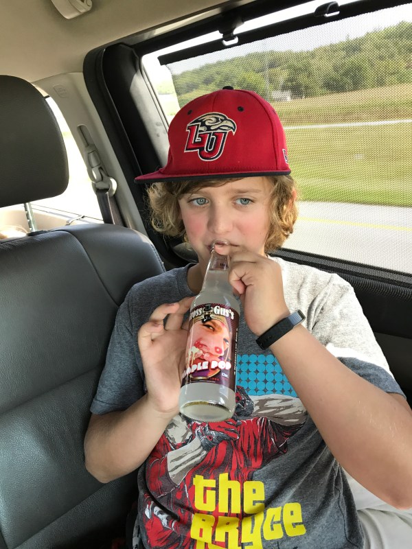 Hit Missouri. What is Jesse drinking!