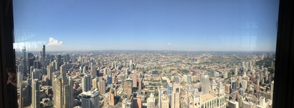 View West from the Hancock Building