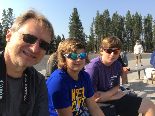 Waiting for Old Faithful
